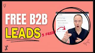 Get THREE leads for your business for FREE today without a credit card