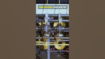 How Elevators Work in Just 60 Seconds! #howthingswork #elevatorfacts #technology #shorts