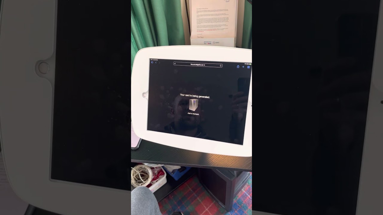 Generation of Scorecard from Ipad