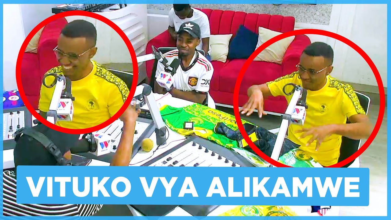 'UTACHEKA' VITUKO VYA 'ALIKAMWE' AKIMTANIA MTANGAZAJI WA AZAM LIVE STUDIO ZA WASAFI FM