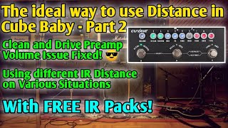 HOW TO USE DISTANCE Part 2: CUBE BABY TUTORIAL | Using different IR Distance on Various Situations