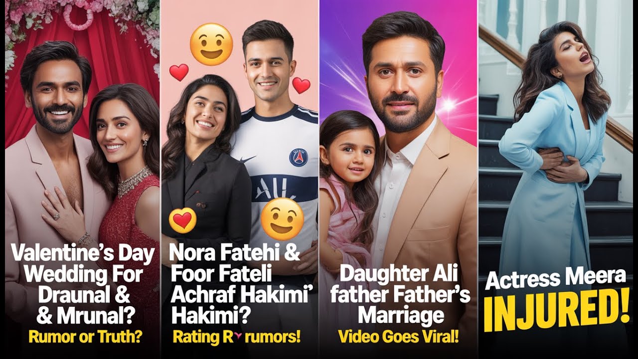 Valentine Wedding Rumors, Nora Fatehi Dating Buzz, Fiza Ali Daughter Controversy & Actress Meera