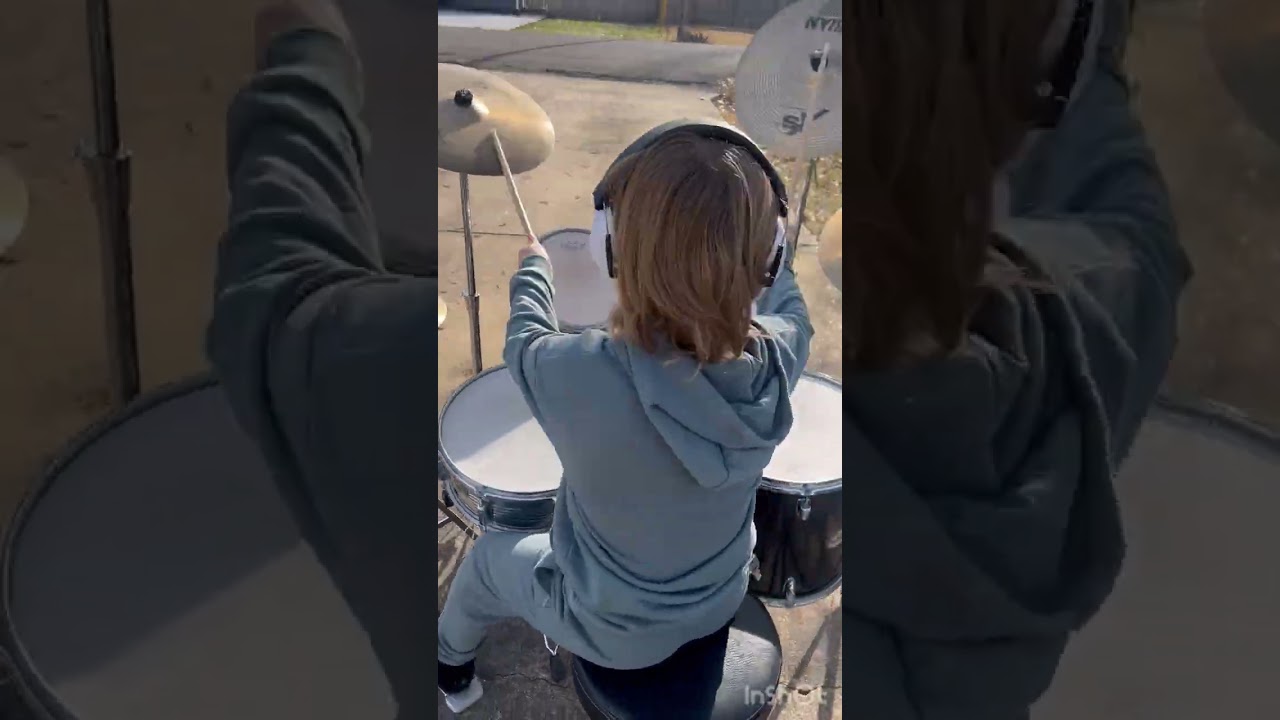 drum battle against the masked drummer’s friend