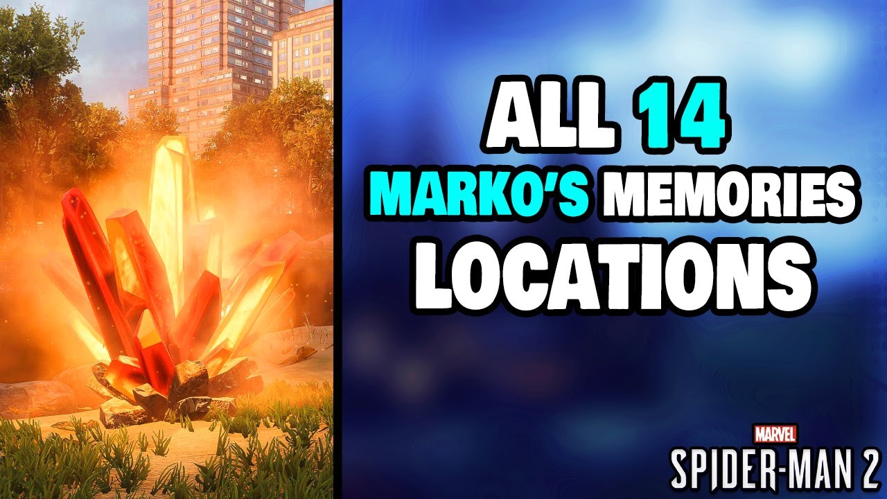 All Marko's Memories locations in Marvel's Spider-Man 2
