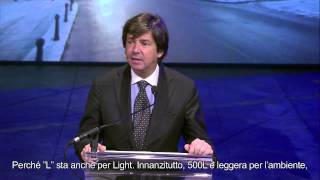 Fiat 500L | Press Conference | The Lightness and Simplicity of Fiat 500L