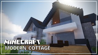 Современный Коттедж | Minecraft Build Timelapse - Modern Cottage screenshot 4