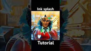 Ink splash tutorial capcut ❤️|| easy wasy to edit 😘💗 #capcuttutorial #tutorial
