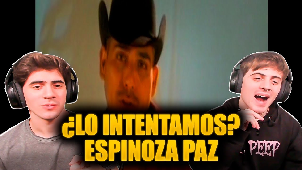 ARGENTINOS REACCIONAN A Espinoza Paz - ¿Lo Intentamos? (Official Video)