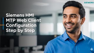 Siemens HMI MTP Web Client Configuration Step by Step #siemens #automation 