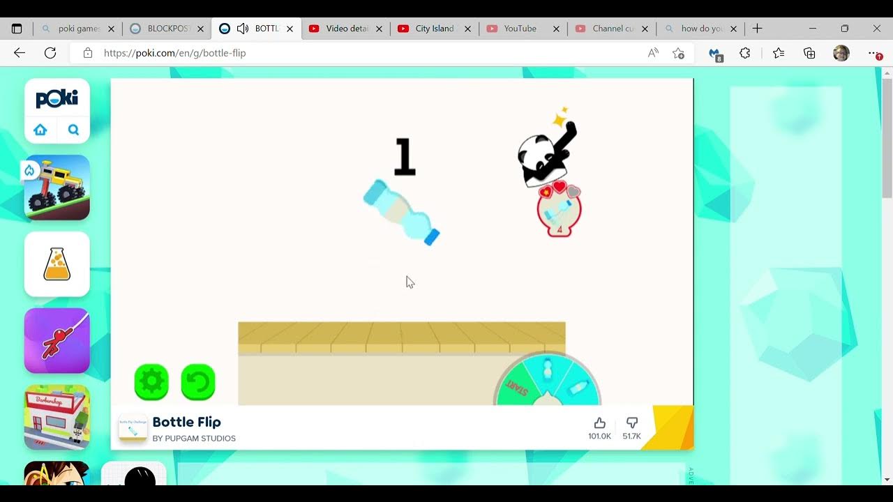 BOTTLE FLIP Play Bottle Flip on Poki and 7 more pages Personal
