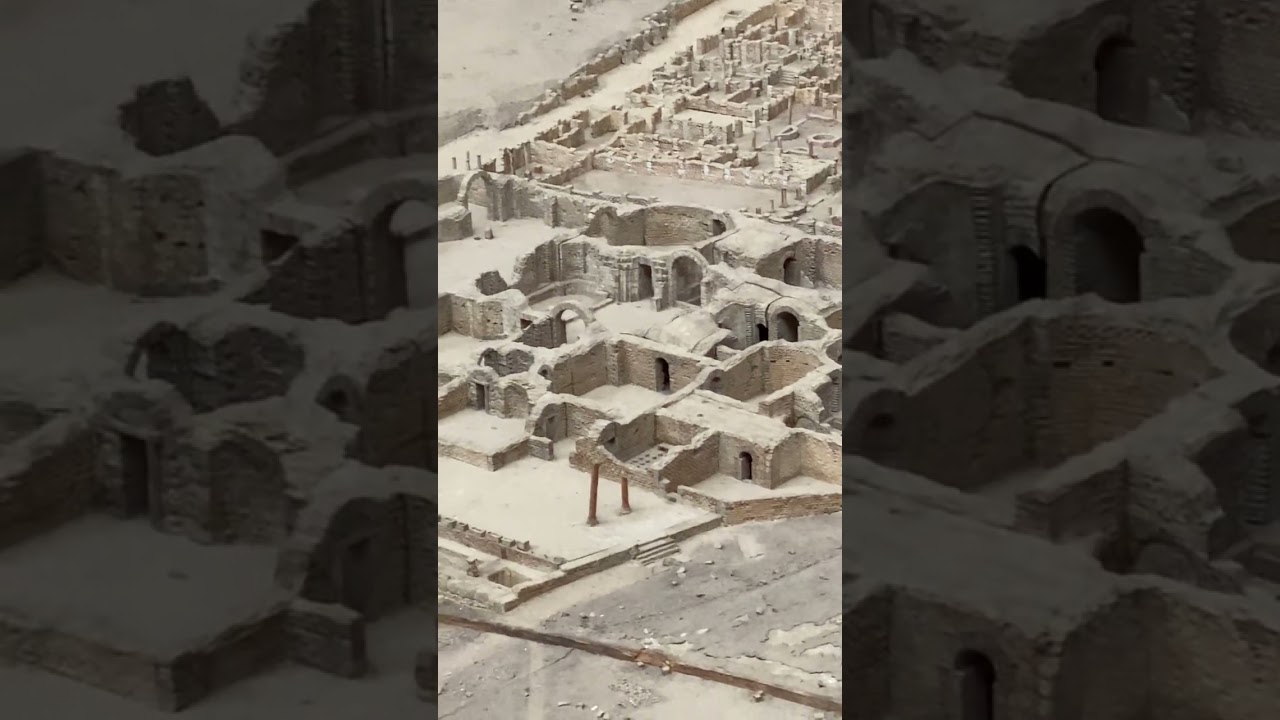 Djémila, Ancient Roman Ruins in Africa, Museum Display 