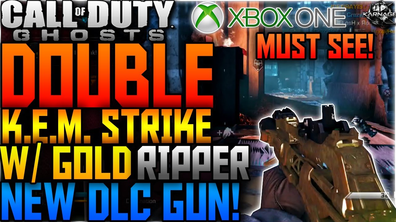 Golden Rippar COD: Ghosts - Gold Ripper Double KEM Strike! (COD Ghosts