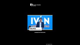 Iván Cepeda concedes election, denounces foreign interference