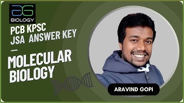 Junior Scientific Assistant (JSA) Pollution Control Board Kerala PSC2023 Answer key Analysis Mol Bio