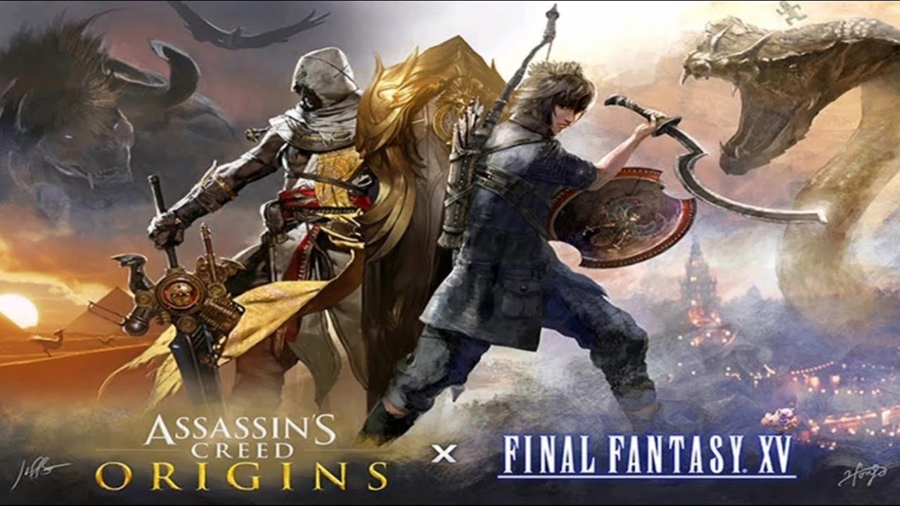 ULTIMA SWORD & ZIEDRICH SHIELD?! - Assassin's Creed Origins X Final Fantasy 15 (Side Quest)