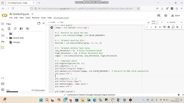 Bagaimana cara mengimplementasikan deteksi tepi menggunakan filter canny dengan open CV