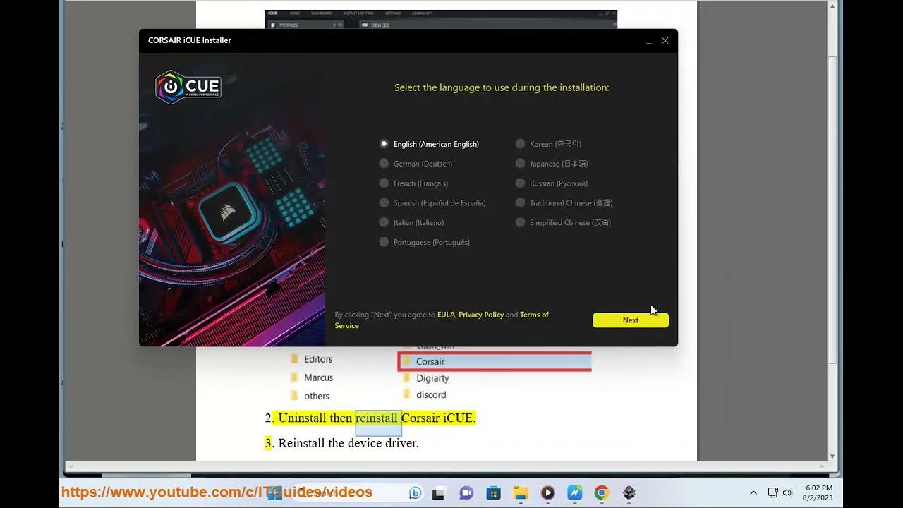 Fix corsair icue not working on windows youtube