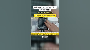 Bộ tua vít đa năng 115 chi tiết - Bộ Sản Phẩm Đa Năng   Giải Pháp Hoàn Hảo Cho Mọi Gia Đình!