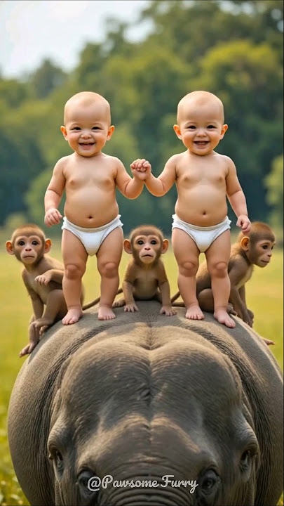 Baby monkey dance 😂💃 | #monkey #funnyanimal #babydance #cutebaby #trendingshorts #587