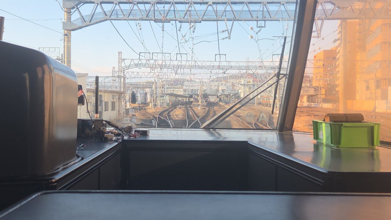 【前面展望】特急しなの15号長野行き（塩尻駅～松本駅）