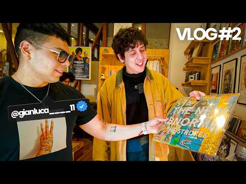 Vlog #2 Looking at vinyls ft. Joven Gianluca