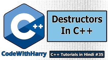 Destructor in C++ in Hindi | C++ Tutorials for Beginners #35