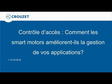 Contrôle d’accès : Comment les smart motors améliorent la gestion de vos applications.