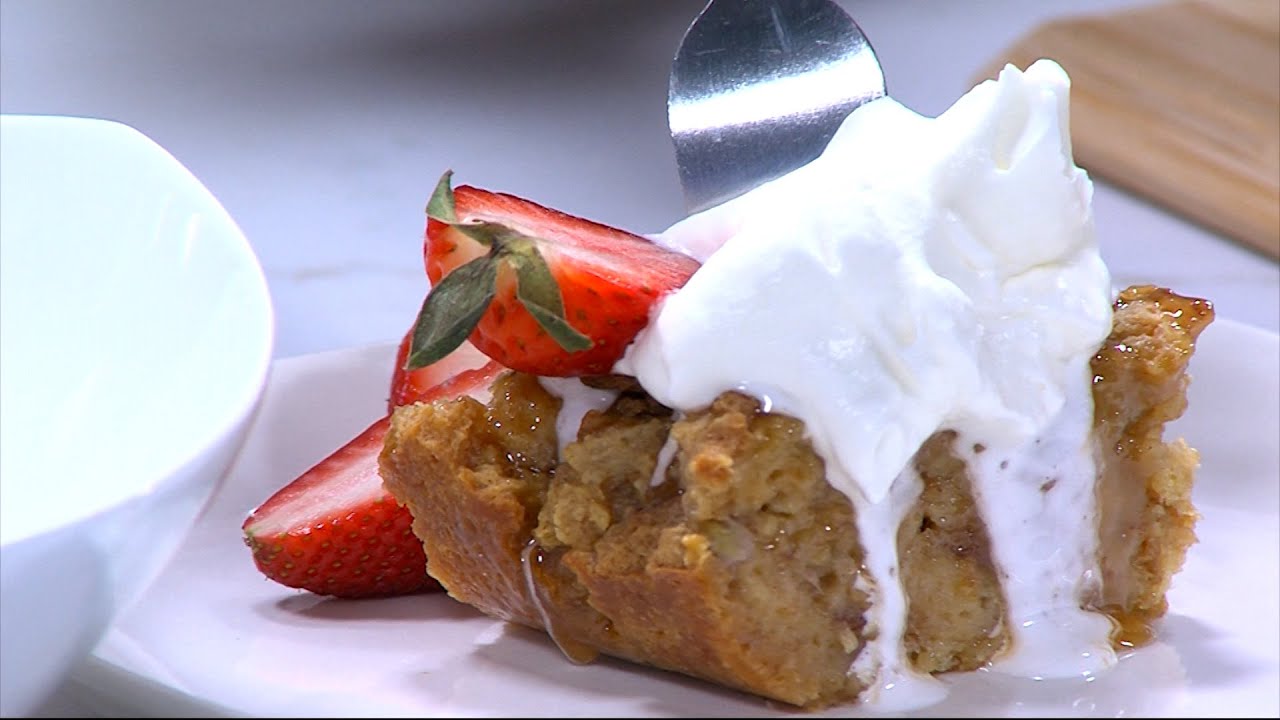 Chef Troy Conway Makes Us Some Banana Foster Bread Pudding In The DelmarvaLife Kitchen