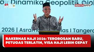 Rakernas Haji 2026 Terobosan Baru Petugas Terlatih Visa Haji Lebih Cepat beritasatu