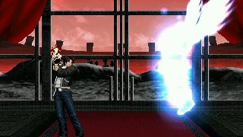 새로운 보스 등장 : Kyo vs Sachiel