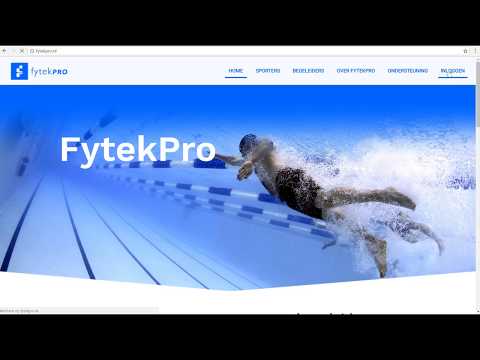 Hoe log ik in in FytekPro?