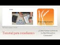 Cómo matricularse y tomar cursos de la Red Educativa Genesaret - Tutorial