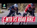 E Bike Vs Road Bike: Which Is Faster Down The Col De La Madone? | Nico Vouilloz Vs GCN's Dan Lloyd