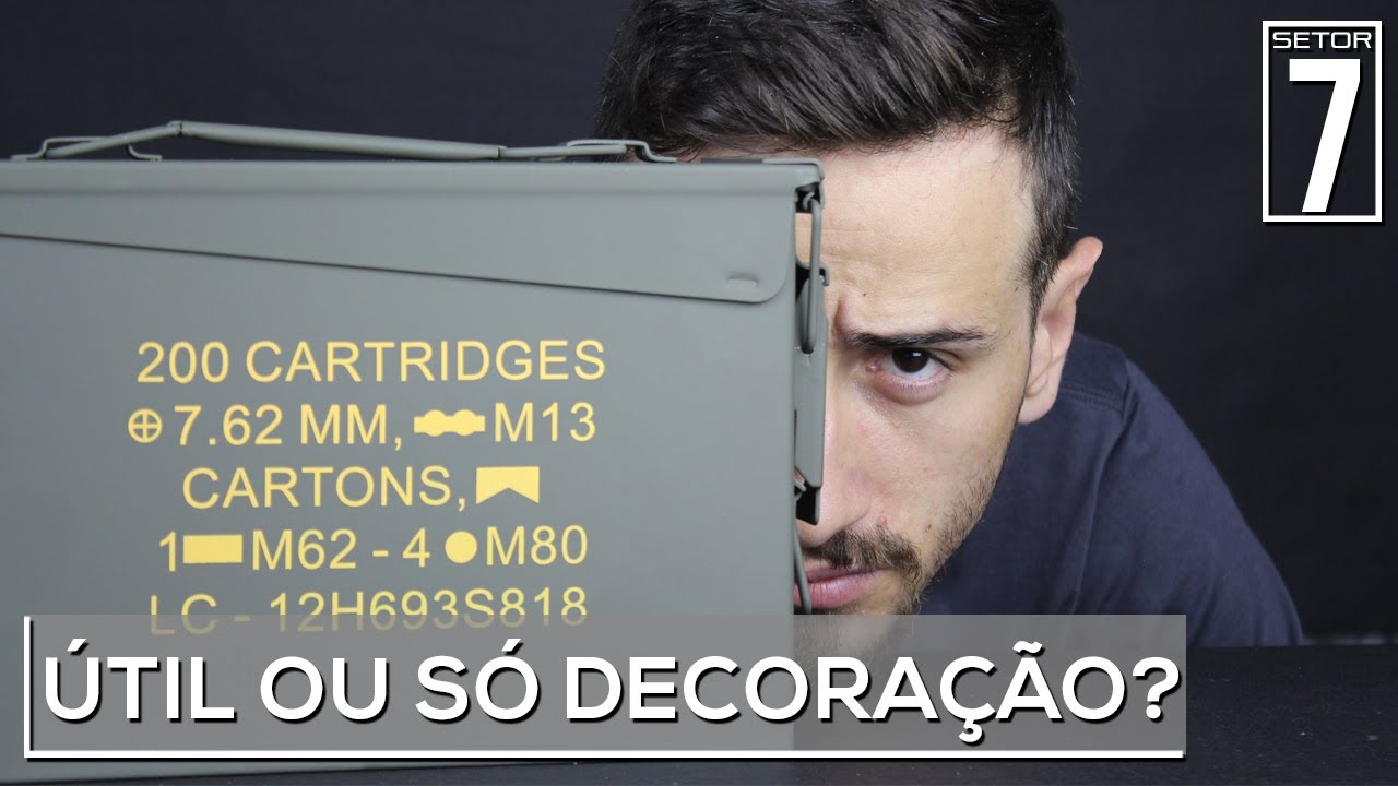 Unboxing: Caixa de munições Nautika - Setor 7 Ep.16 - YouTube