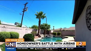 Arizona homeowner shares battle with Airbnb over fake listing