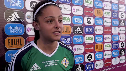 Louise McDaniel on making history for Northern Ire...