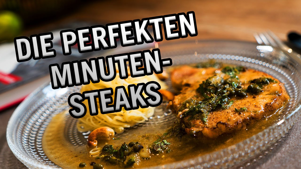 DAS müsst ihr bei Minuten-Steaks beachten | Sternekoch Kolja Kleeberg