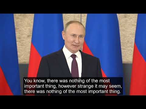 Vladimir Putin Press Conference at Shanghai Cooperation Organization - September 2022 ENG Subtitles