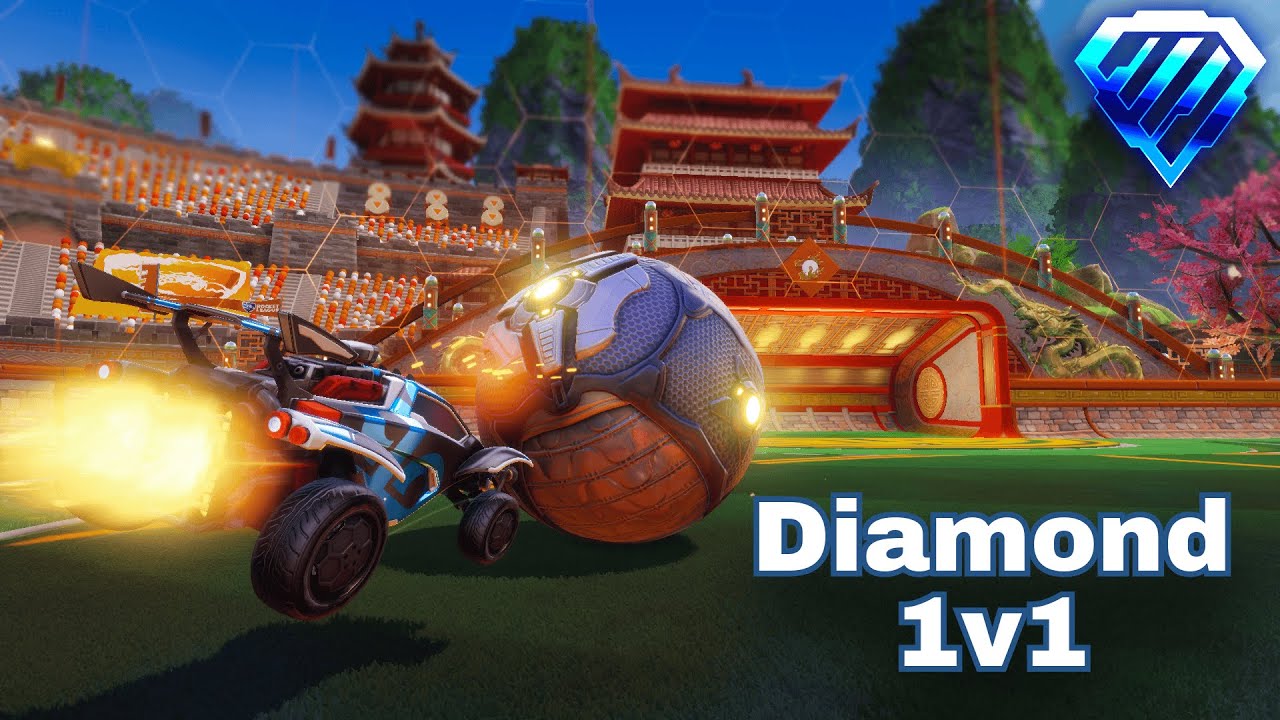 Diamond 1v1 Ranked | Rocket League No Commentary Gameplay w/Lofi