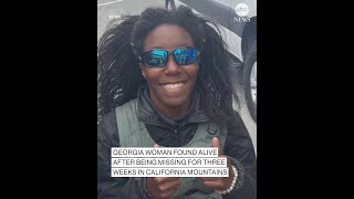 "Dad, I'm alive!" Missing woman found safe in remote cabin