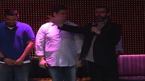 Hypnotized dude gets pissed when nobody remembers his name!