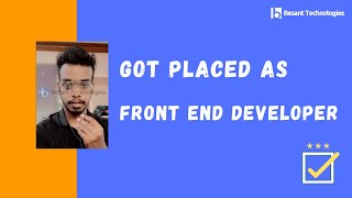 Besant Technologies Placements Reviews | Gokul Got Placed | Full Stack Developer Course Placements