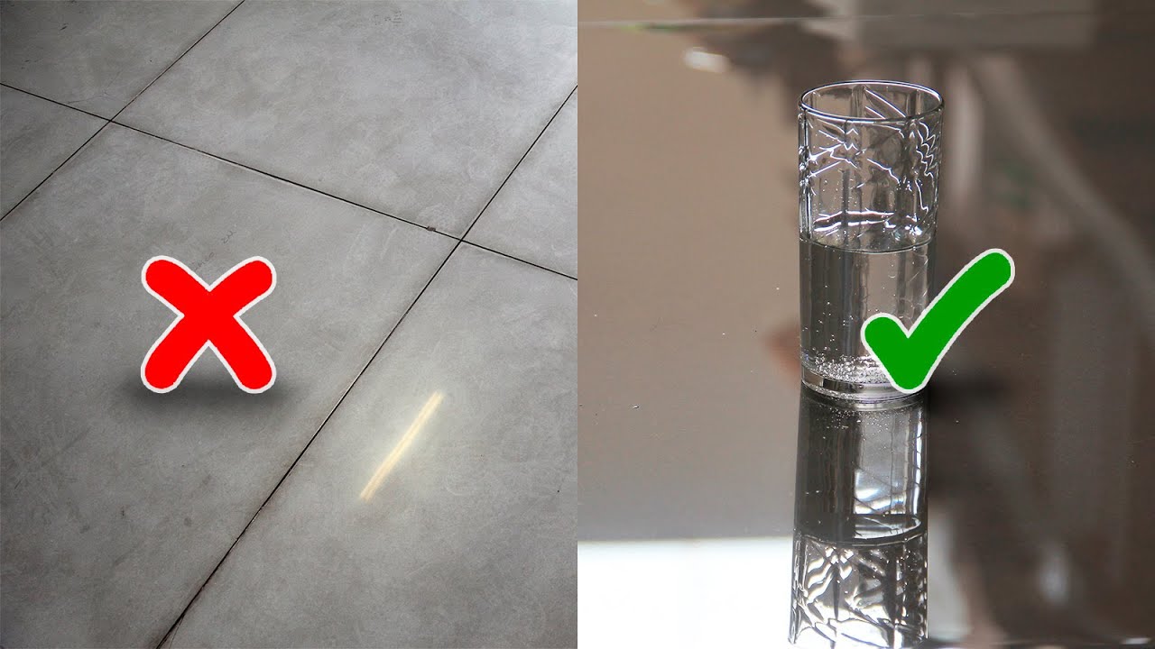Glossy TILE Restoration System CLEAN POLISHING PROTECTION YouTube