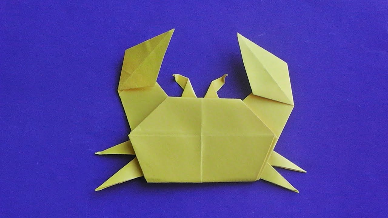 Краб из бумаги. Оригами из бумаги. Оригами краб из бумаги. Оригами для детей краб.