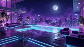 “Clouds Over Neon” Playlist — 420 Vibe Music Chill Rap • Bluesy Hip Hop • Stoner Mood