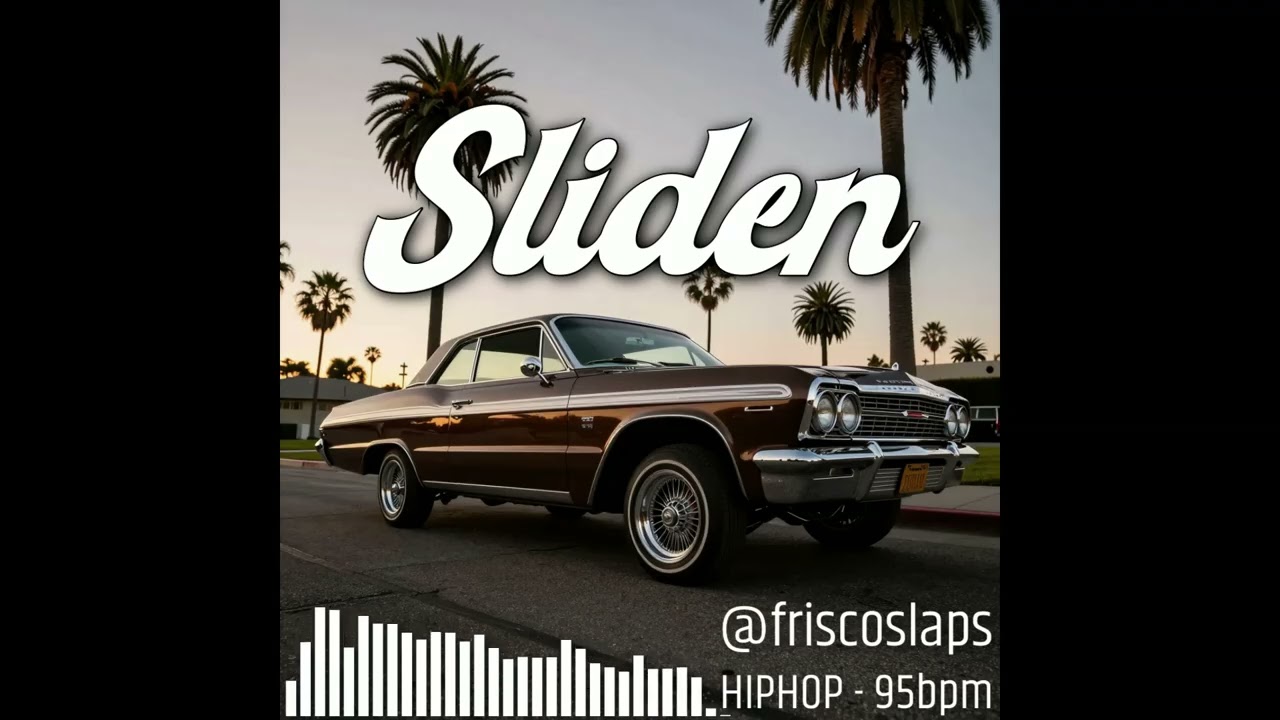West Coast hip hop g-funk beat - "Sliden"