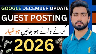 End of Guest Posting in 2026 After This.