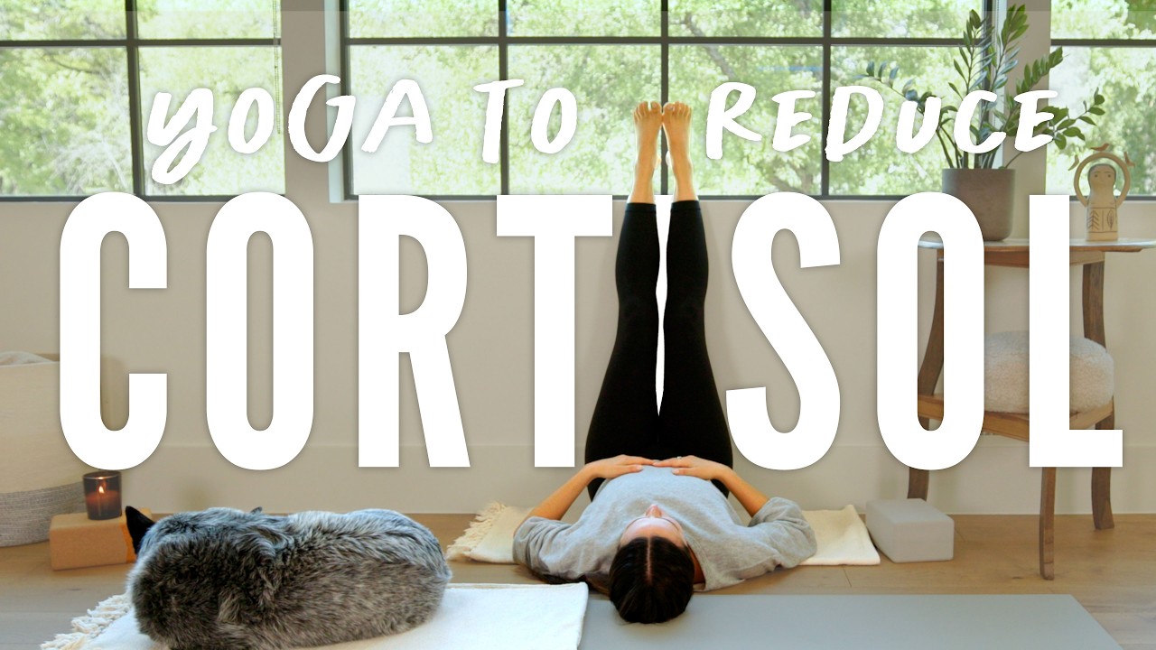 Are You Stressed Out?  Reduce Cortisol Naturally With This Yoga Practice