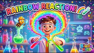 My Colorful Lab 🎨🔬 | Fun Science Song for Kids | Biuda Kids