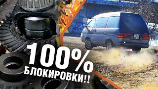 Блокировка ЛОКРАЙТ (Lock Right Locker, Lokka) в микроавтобусе TOYOTA!